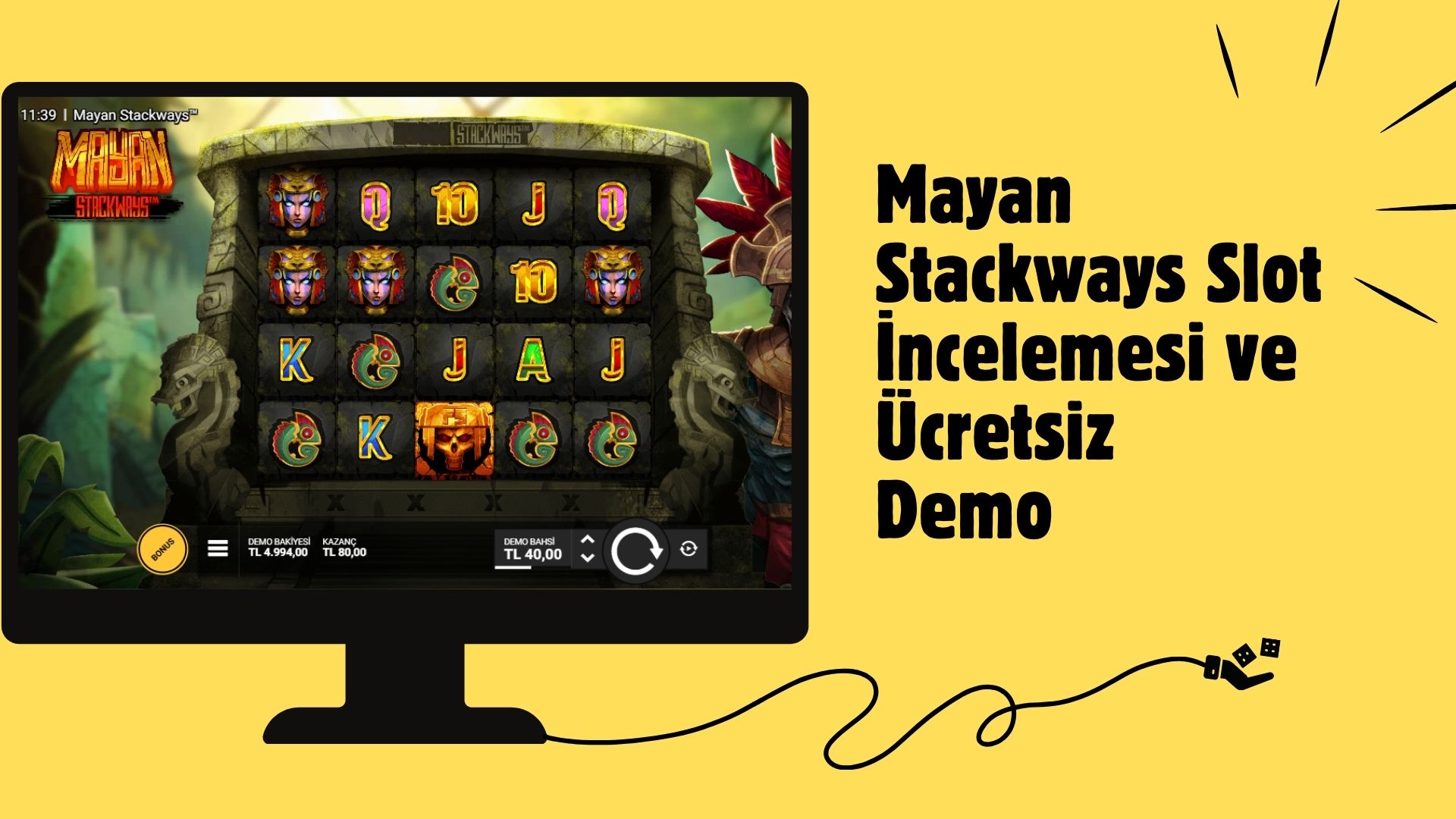 Mayan Stackways Slot incelemesi ve Ücretsiz Demo
